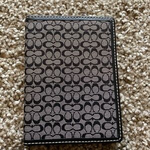 Coach passport holder